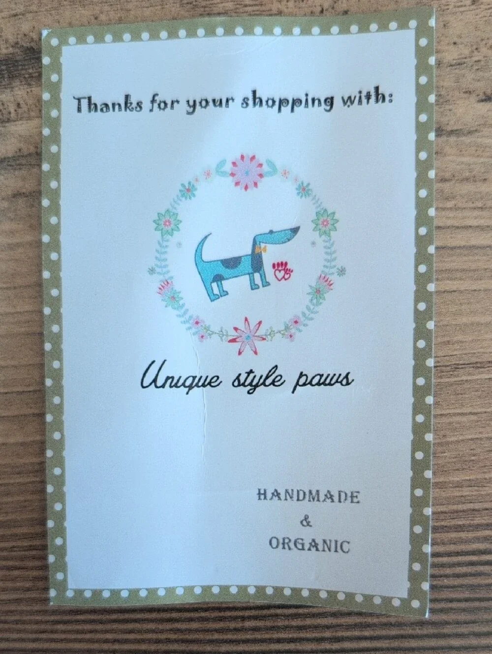 Unique Style Paws Hand Made Baseball Print Dog Collar Small NWT 548A